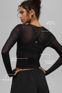Mesh Winter Twilight Long Sleeve - Black