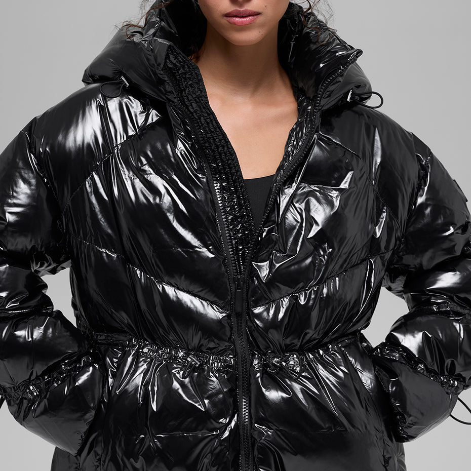 Stunner Puffer Jacket - Black