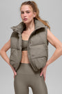 Gold Rush Puffer Vest - Light Cocoa