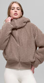 Foxy Sherpa Jacket - Chai Latte