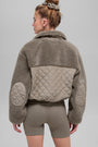 Sherpa Edge Bomber - Light Cocoa