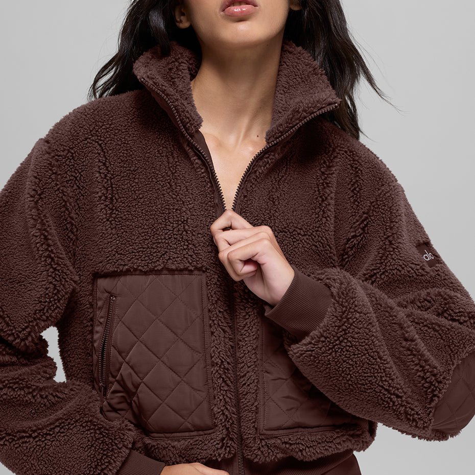 Sherpa Edge Bomber - Brownstone