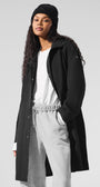 Rain Or Shine Long Coat - Black