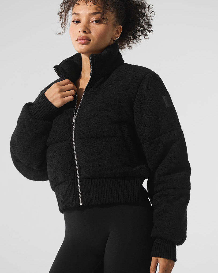 Darling Sweater Puffer - Black