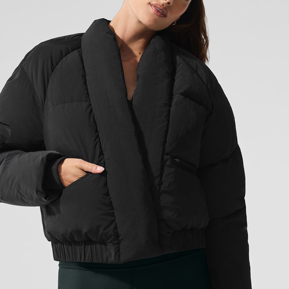 Stargazing Puffer - Black