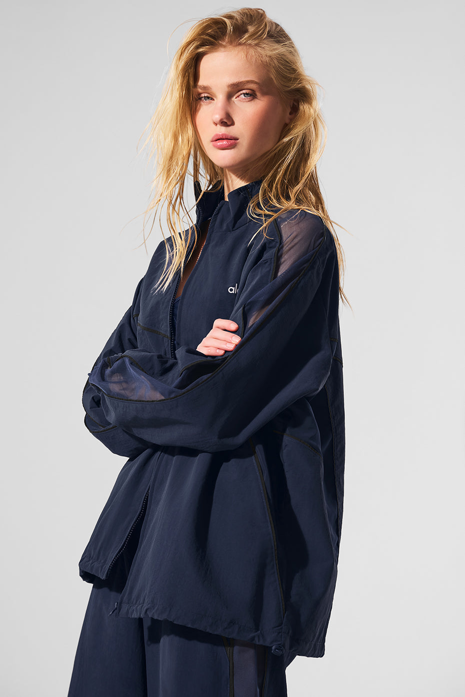 Origin Full-Zip Track Jacket - Navy/Black