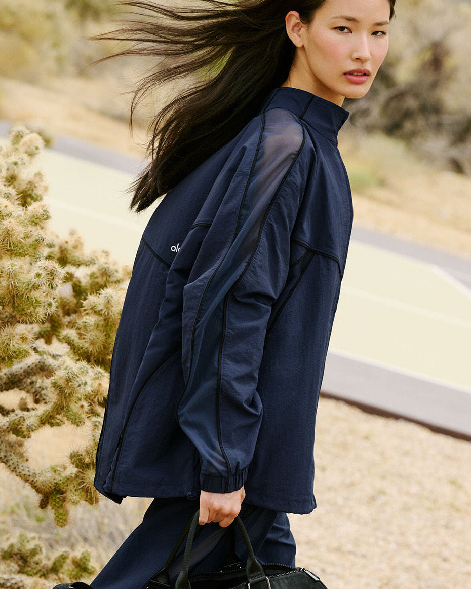 Origin Full-Zip Track Jacket - Navy/Black