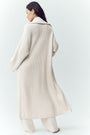 Cashmere Northstar Long Cardigan - Ivory