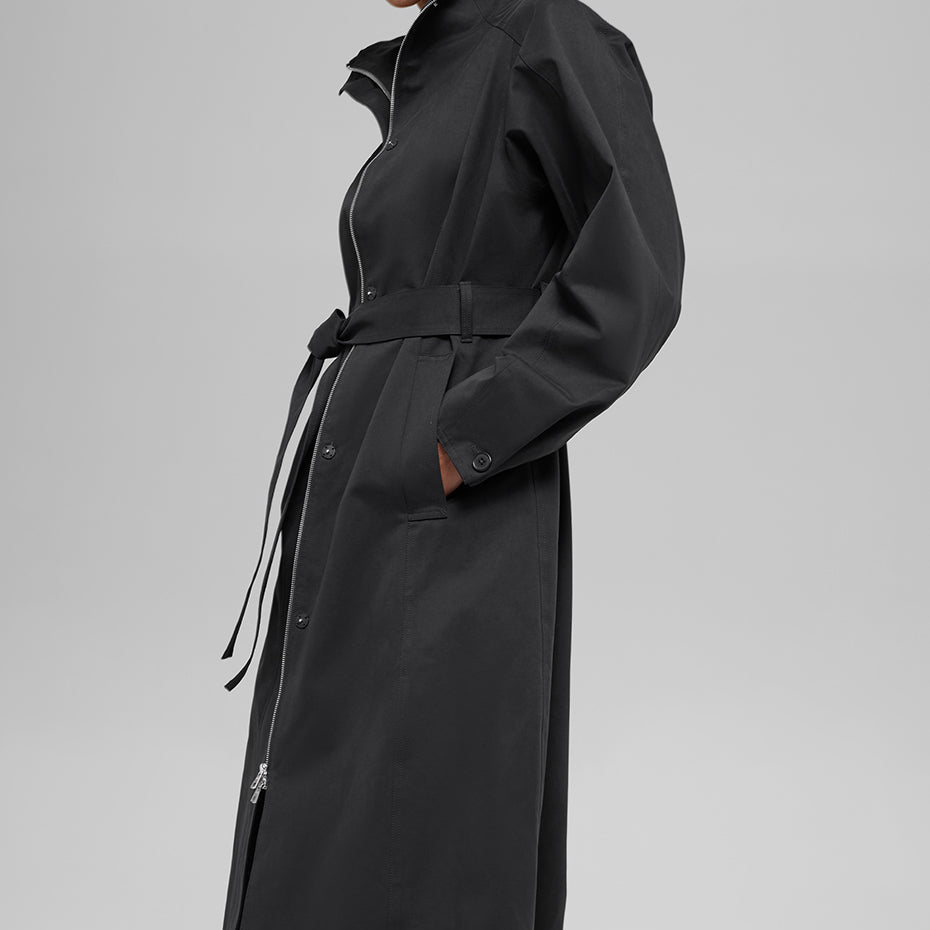 Journey Trench Coat - Black