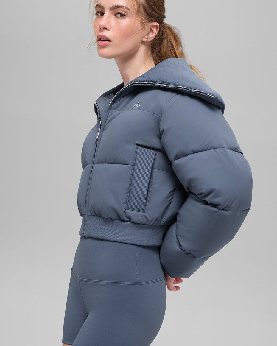 Captivate Puffer - Bluestone