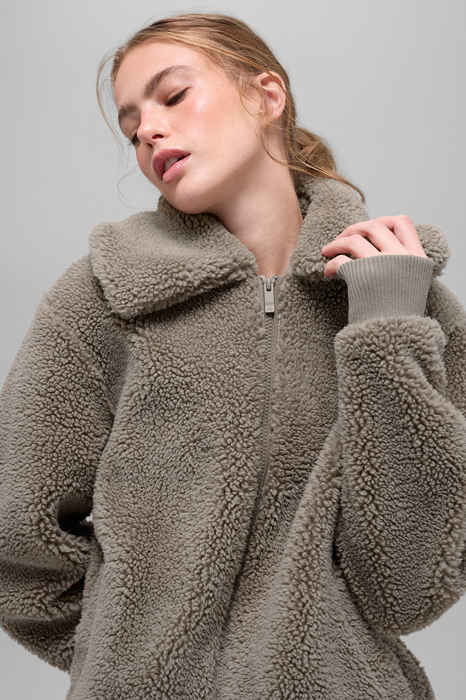 Sherpa Downtown Jacket - Light Cocoa