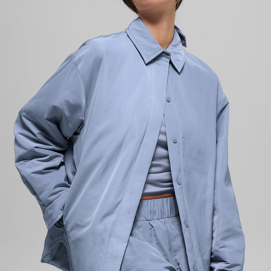 Socialite Shacket - Winter Frost