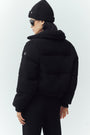 Cashmere Northstar Sweater Puffer - Black