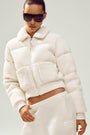 Cashmere Northstar Sweater Puffer - Ivory