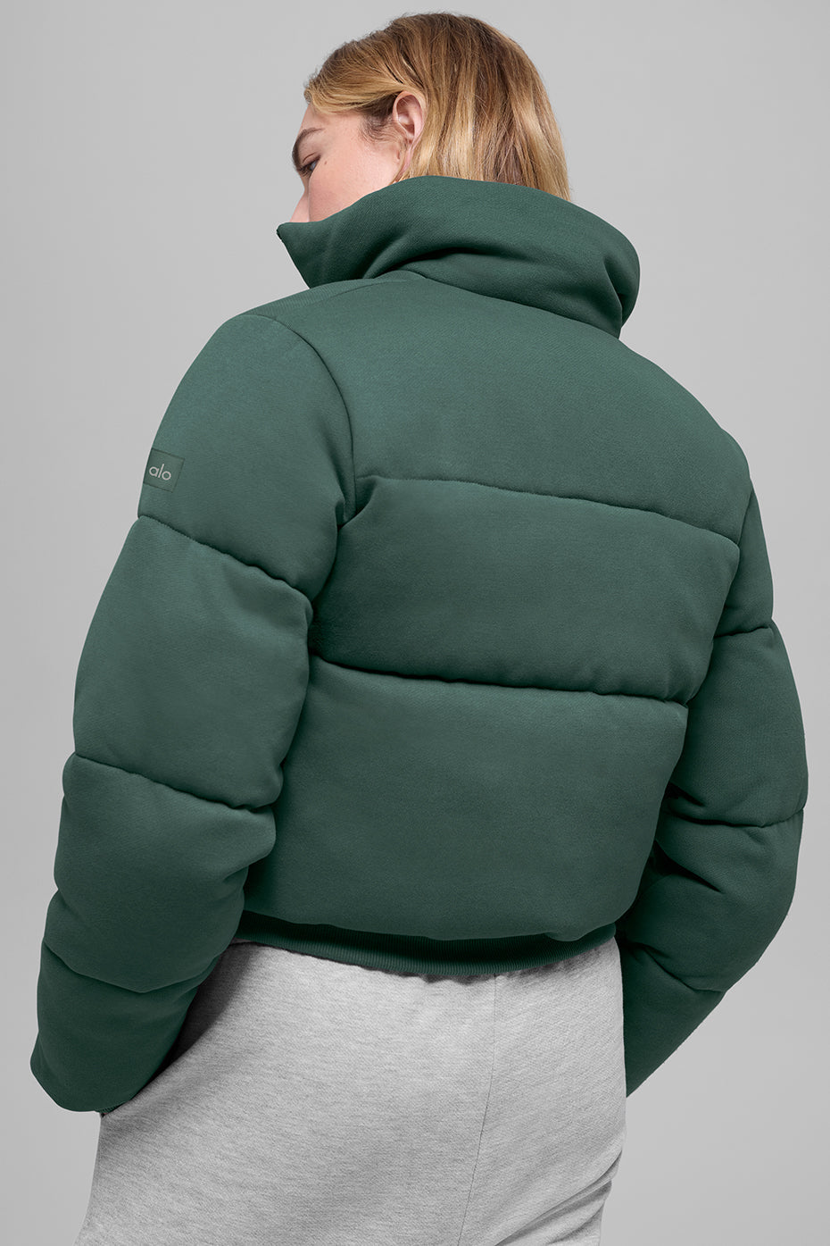 Sweatshirt Puffer - Clover Green