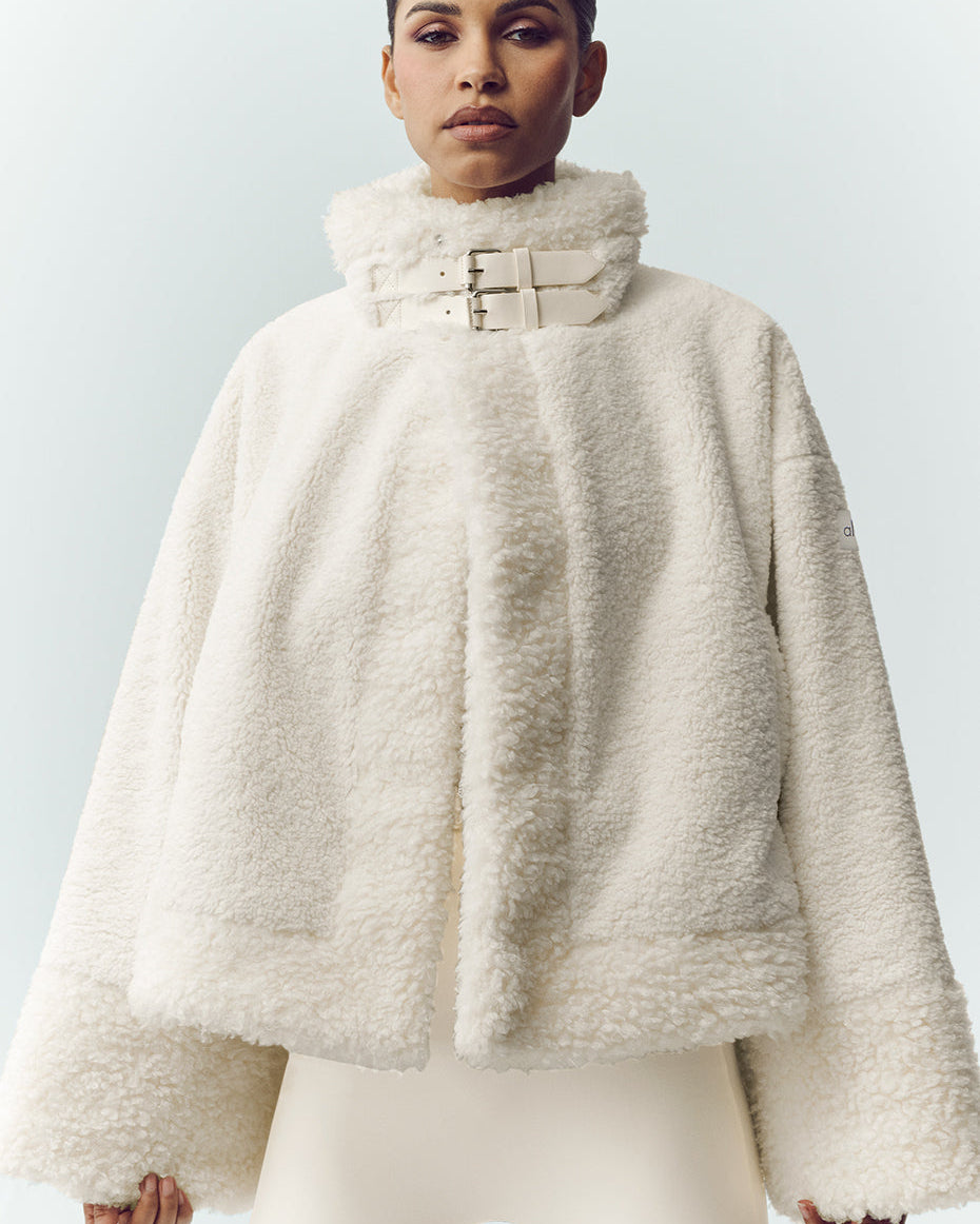 Sherpa Fireside Bomber - Ivory