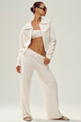 Cashmere Radiate Jacket - Ivory