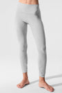Alosoft High-Waist 7/8 Highlight Legging - Athletic Heather Grey