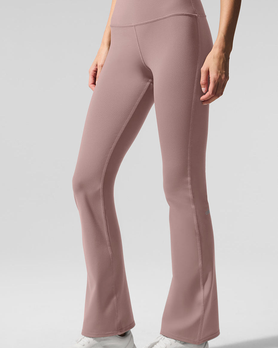 Airbrush High-Waist 7/8 Bootcut Legging - Taupe
