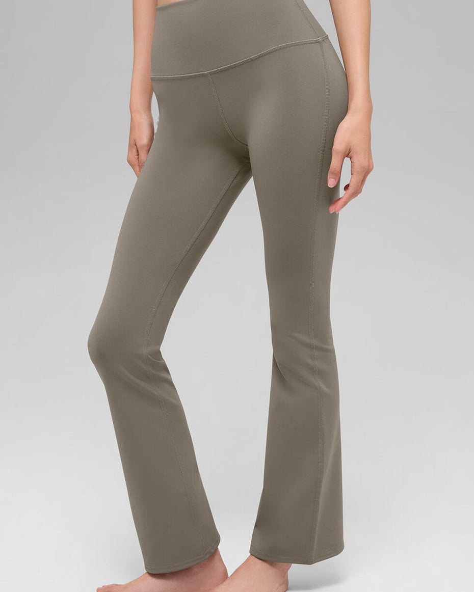 Airbrush High-Waist 7/8 Bootcut Legging - Light Cocoa