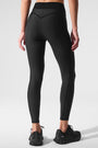 Airlift High-Waist 7/8 Line Up Legging - Black