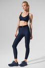 Airlift High-Waist 7/8 Line Up Legging - Navy