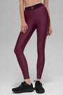 Airlift High-Waist 7/8 Line Up Legging - Burgundy