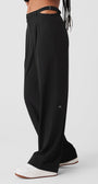 Mid-Rise Showdown Trouser - Black