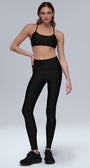 Airlift Winter Warm High-Waist Legging - Black