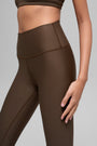 Airlift Winter Warm High-Waist Legging - Espresso