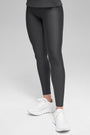 Airlift Winter Warm High-Waist Legging - Anthracite
