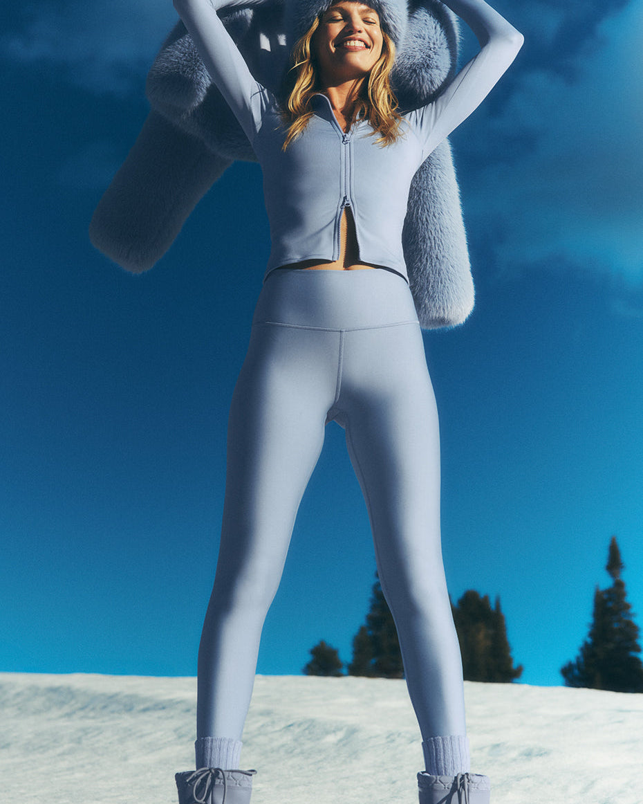 Airlift Winter Warm High-Waist Legging - Winter Frost