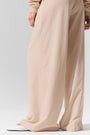 High-Waist Dreamscape Trouser (Long) - Macadamia