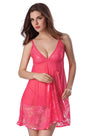 Mesh and Lace Blushing Babydoll