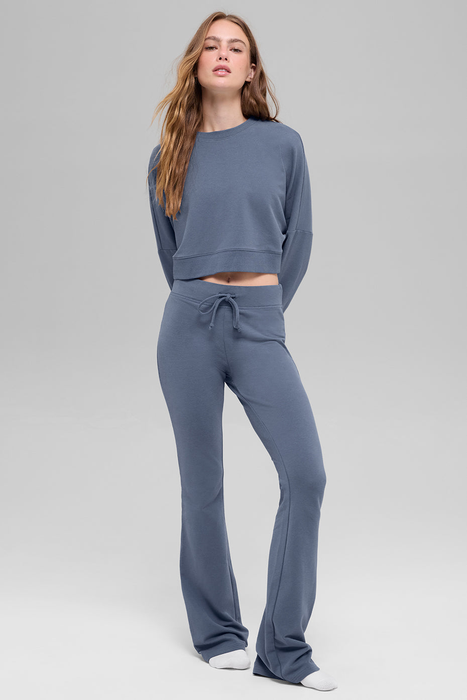 Sway Bootcut Sweatpant - Bluestone