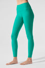 High-Waist Airlift Legging - Spruce Green