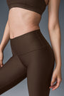 High-Waist Airlift Legging - Espresso