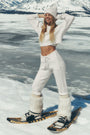 Cable Knit Winter Bliss Pant - Ivory