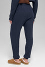 Cable Knit Winter Bliss Pant - Navy