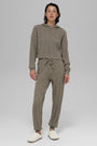 Cable Knit Winter Bliss Pant - Light Cocoa