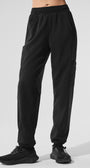 Polar Fleece Wintry Mix Pant - Black