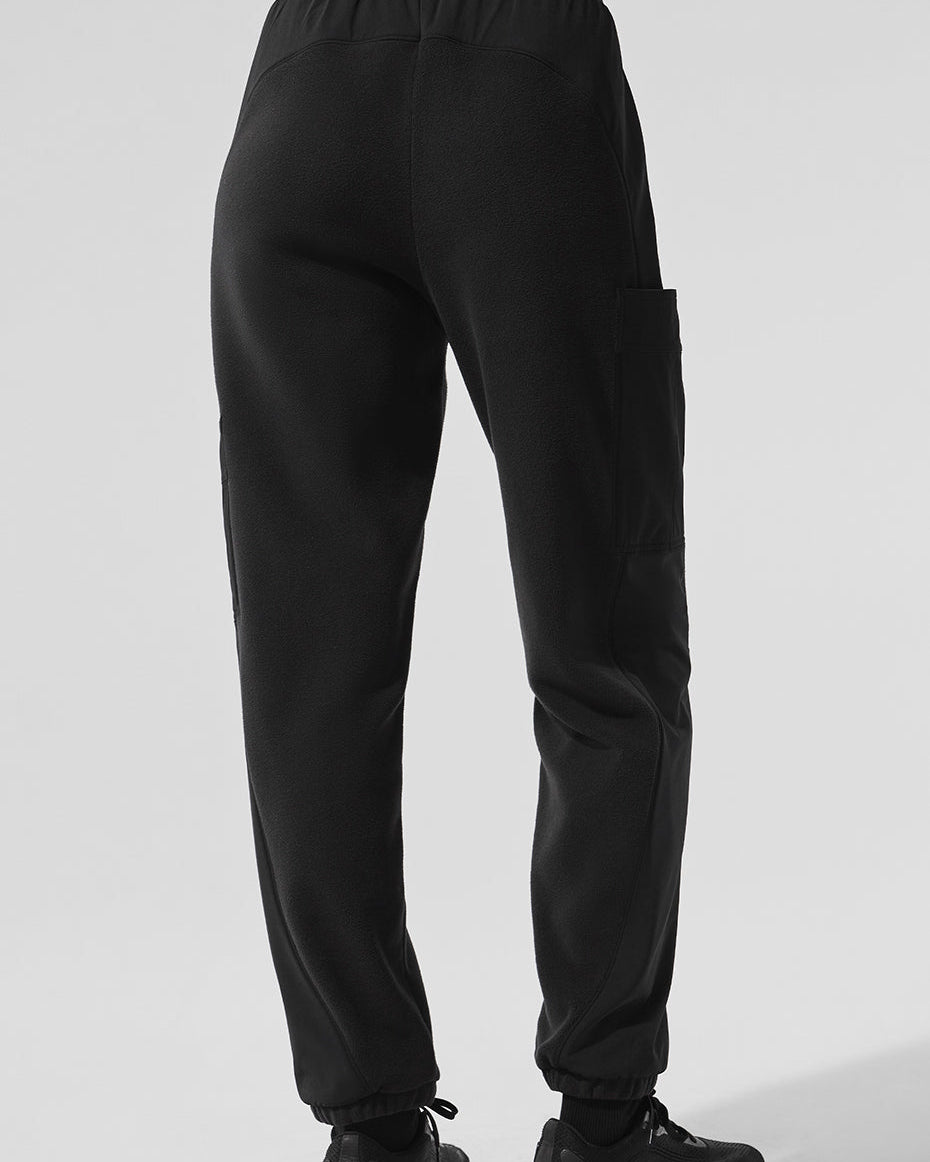 Polar Fleece Wintry Mix Pant - Black