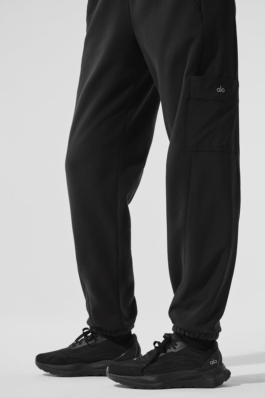Polar Fleece Wintry Mix Pant - Black