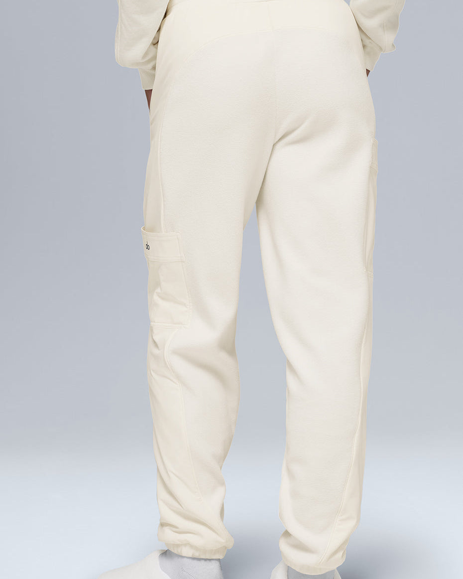 Polar Fleece Wintry Mix Pant - Ivory