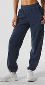 Polar Fleece Wintry Mix Pant - Navy