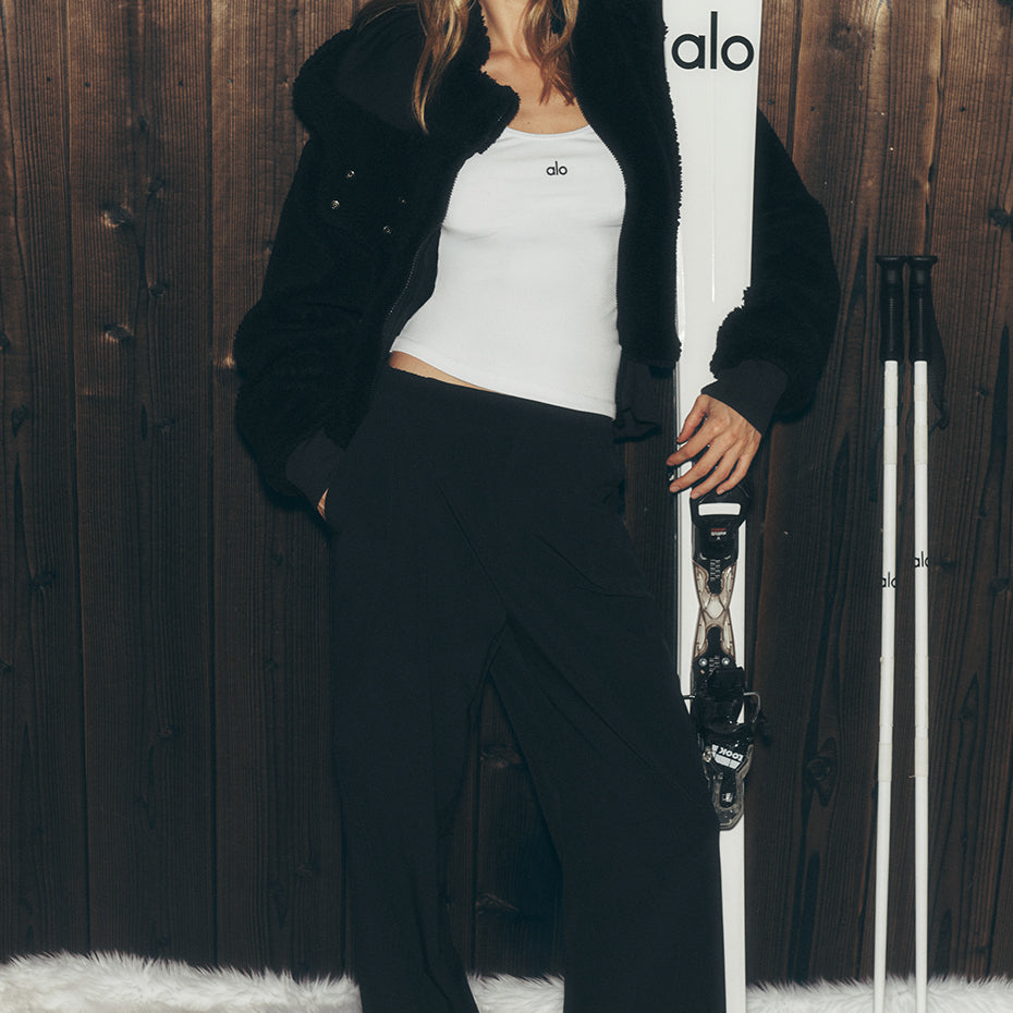 High-Waist Pursuit Trouser (Regular) - Black