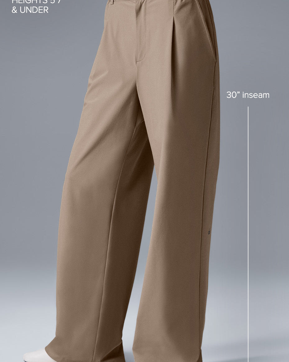 High-Waist Pursuit Trouser (Regular) - Gravel