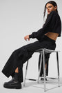 High-Waist Voyager Trouser - Black