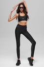 Airlift High-Waist 7/8 Rebel Legging - Black