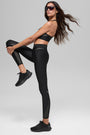 Airlift High-Waist 7/8 Rebel Legging - Black
